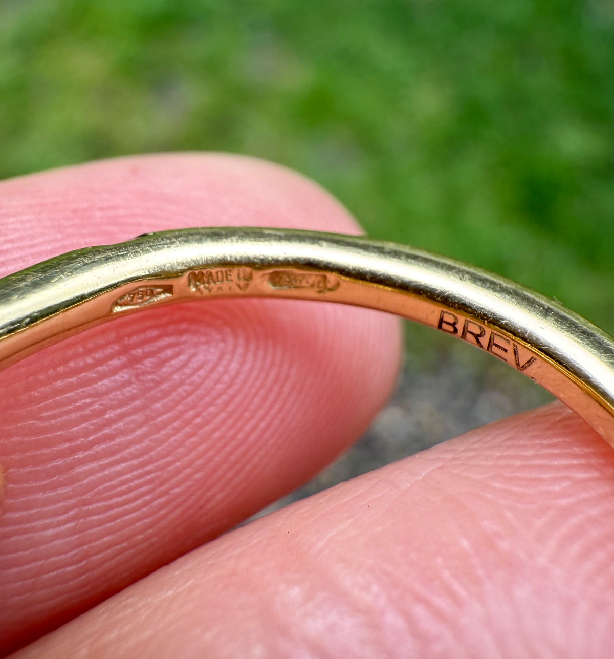 Figural 18K Gold, Diamond, and Enamel Tiger Ring
