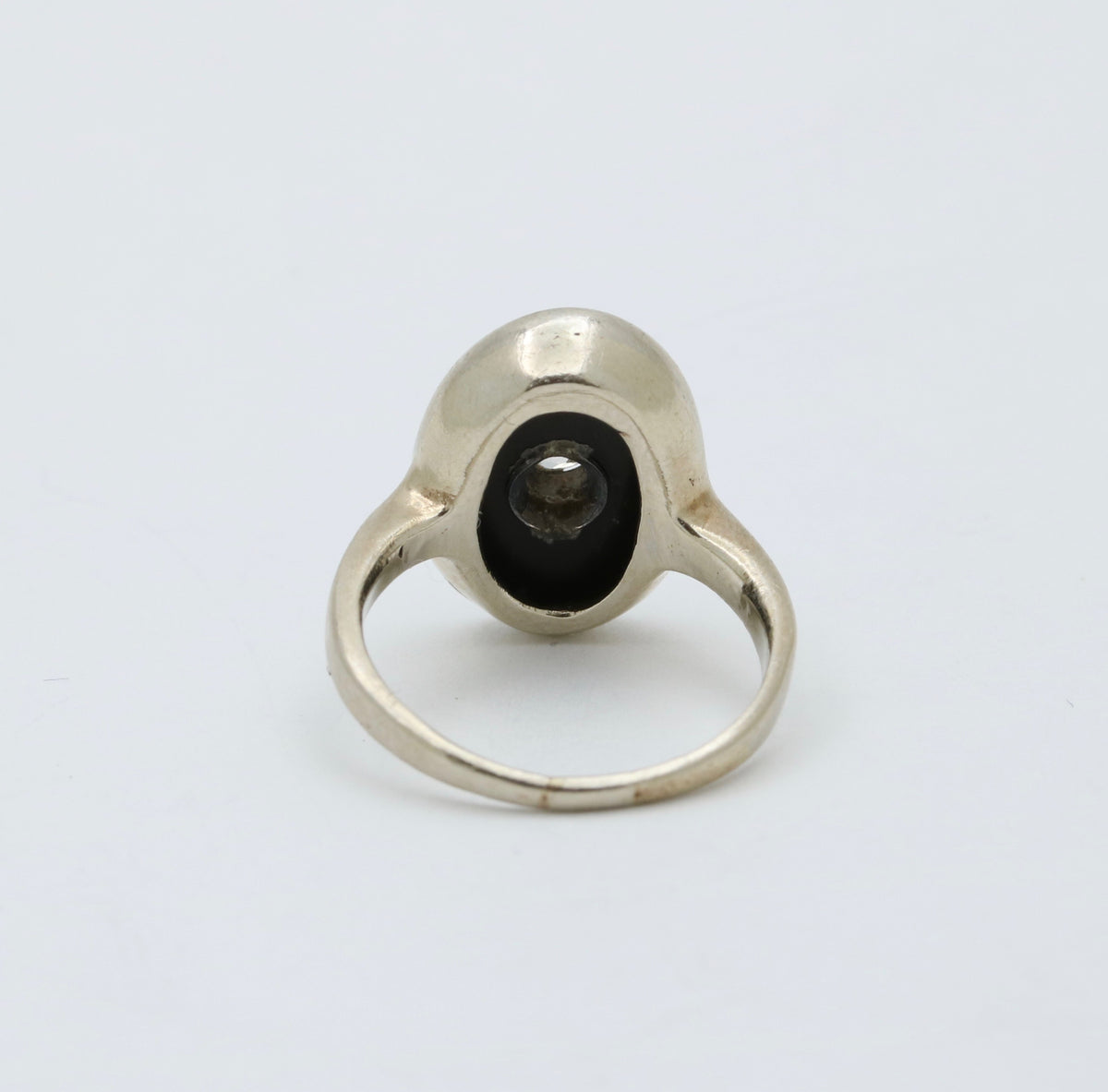 Art Deco Diamond and Onyx Ring