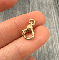 Rounded 14K Gold Clasp