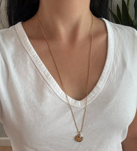 Long 14K Gold Ball Chain, 29.75” Long