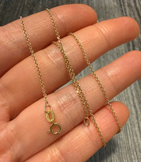 Uno a Erre Figure 8 Link Chain in 14K Gold, 16" Long