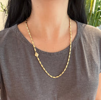 Chimento Bar Link Chain in 18K Gold, 25.5” Long (I)