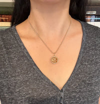 Classic Gold Ball Chain in 14K Gold, 18” Long (F)