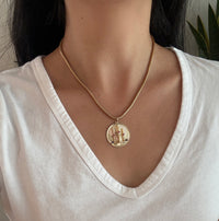 Uno a Erre Tubular 14K Gold Snake Chain, 18” Long