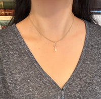 Classic Gold Ball Chain in 18K Gold, 16” Long (F)