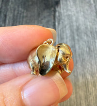Movable Dumbo the Elephant Charm in 14K Gold