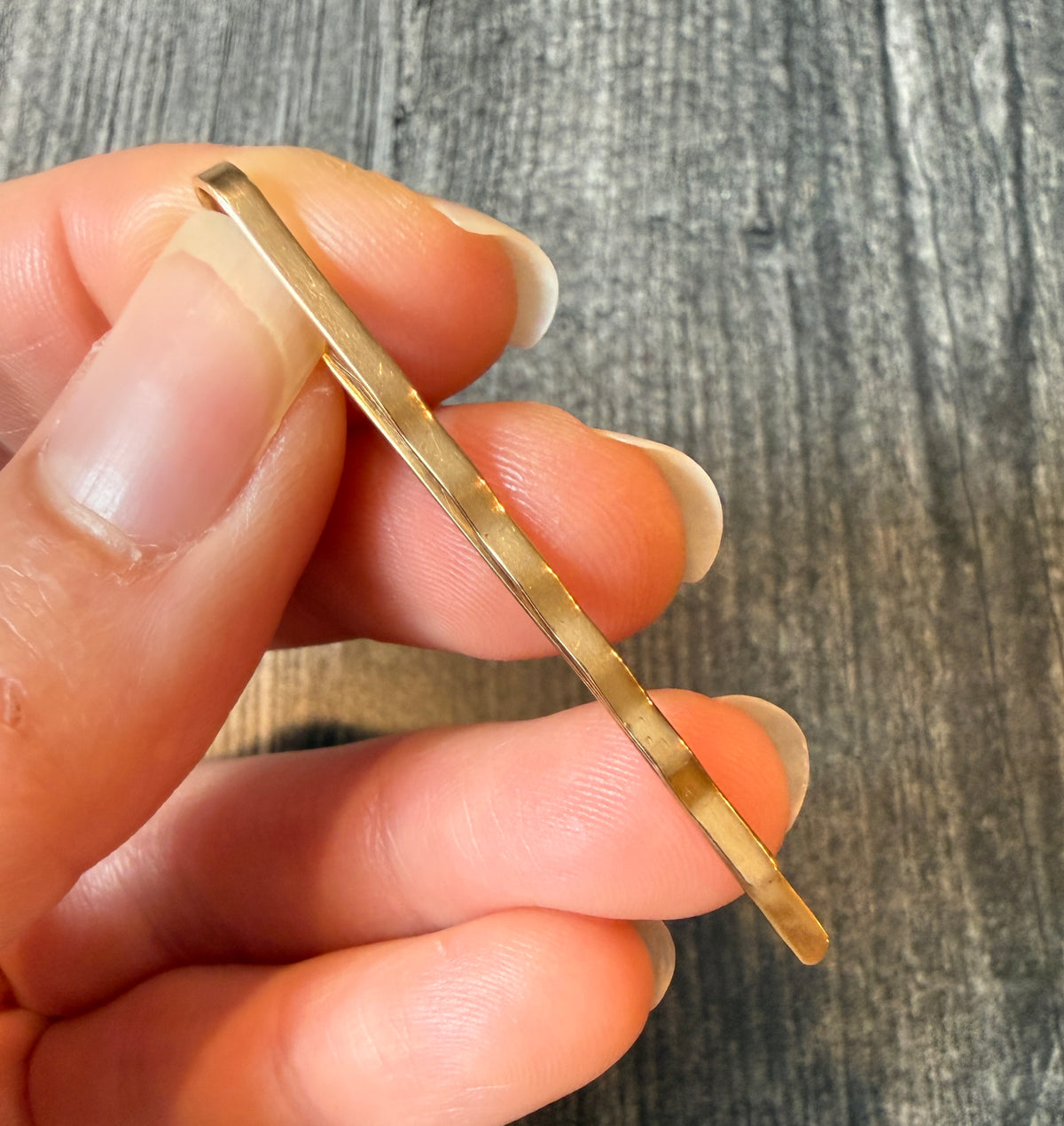 Vintage 14K Gold Bobby Hair Pin