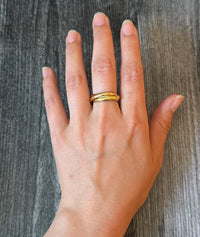 Cartier Trinity Rolling Ring in 18K Gold, Size 10 (H)