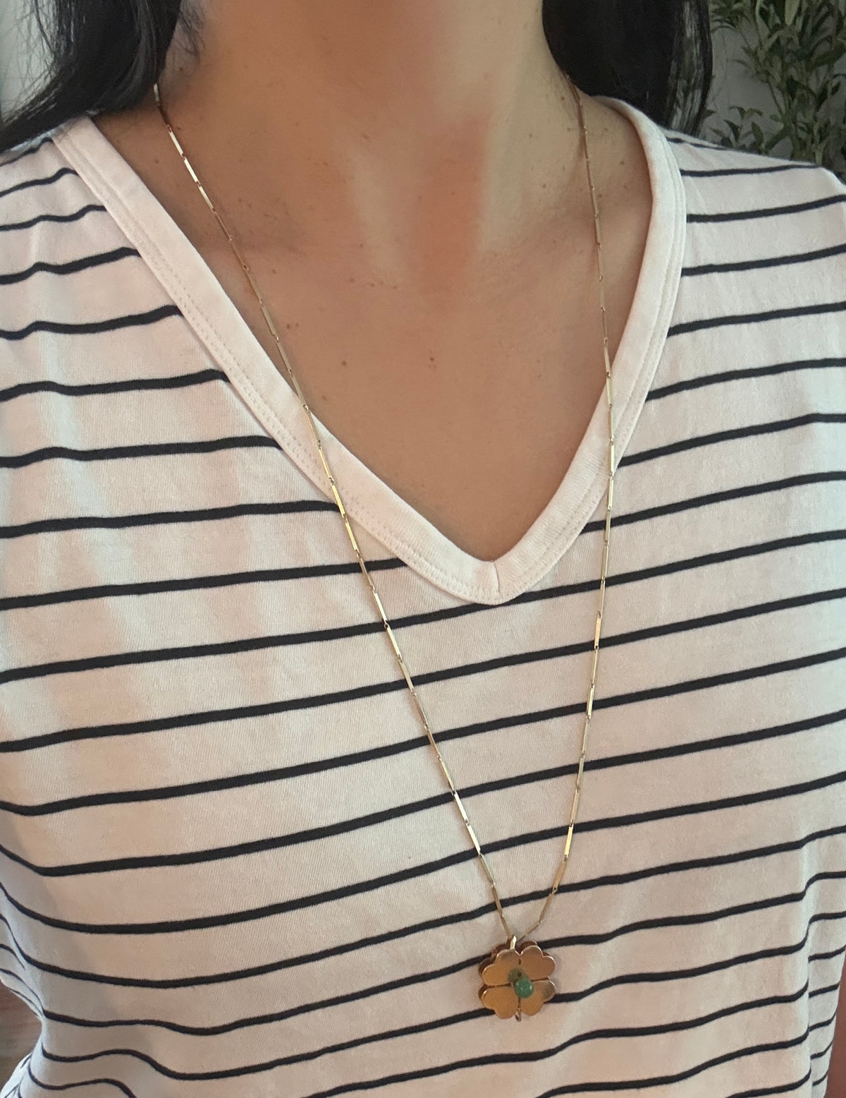 Uno A Erre 14K Gold Bar Link Chain, 31” Long (A)
