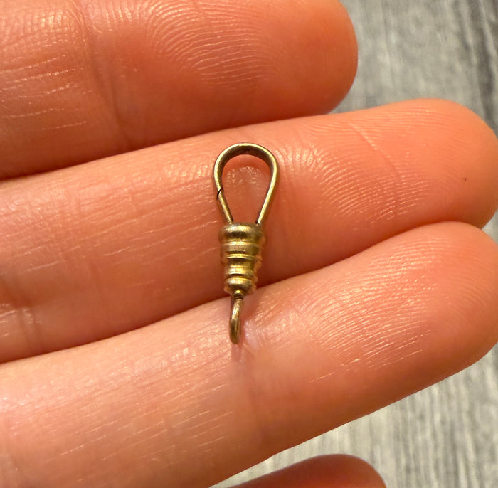 Antique 10K Gold Dog Clip