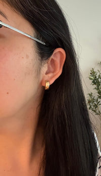Classic 14K Gold Huggie Earrings