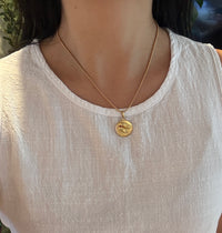 Gold Ball Chain in 14K Gold, 18” Long (J)