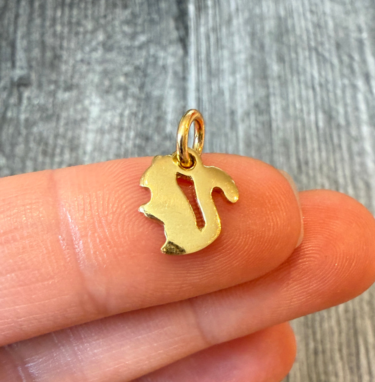 Mini Pomellato Dodo 18K Gold Squirrel Charm