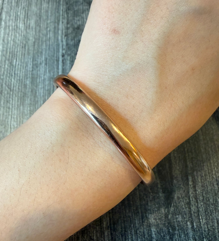Simple 14K Rose Gold Cuff (I)