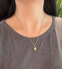 Interlocking Open Link Chain in 14K Gold, 19.5” Long (S)