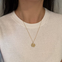 Lightweight 14K Gold Rolo Link Chain, 20.75" Long