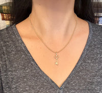 Classic Gold Ball Chain in 18K Gold, 18” Long (F)