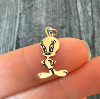 Tweety Charm in 14K Gold