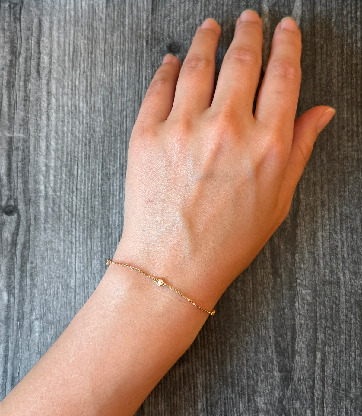 Tiffany & Co Elsa Peretti Diamond by the Yard Bracelet