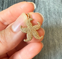 Starfish Charm in 14K Gold