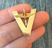 Vintage Tiffany and Co “V” for Victory WW2 AAF Wing Brooch