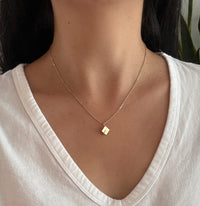 Everyday 14K Gold Cable Link Chain, 18” Long