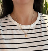 Figaro Link Chain in 14K Gold, 20” Long (A)