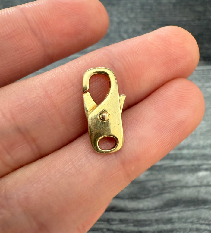 Vintage 14K Gold Rectangular Clasp