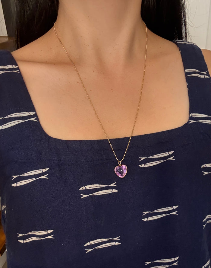 14K Gold Disco Ball Chain, 24" Long (S)