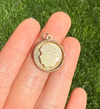 Vintage 14K Gold Little Boy’s Profile Charm