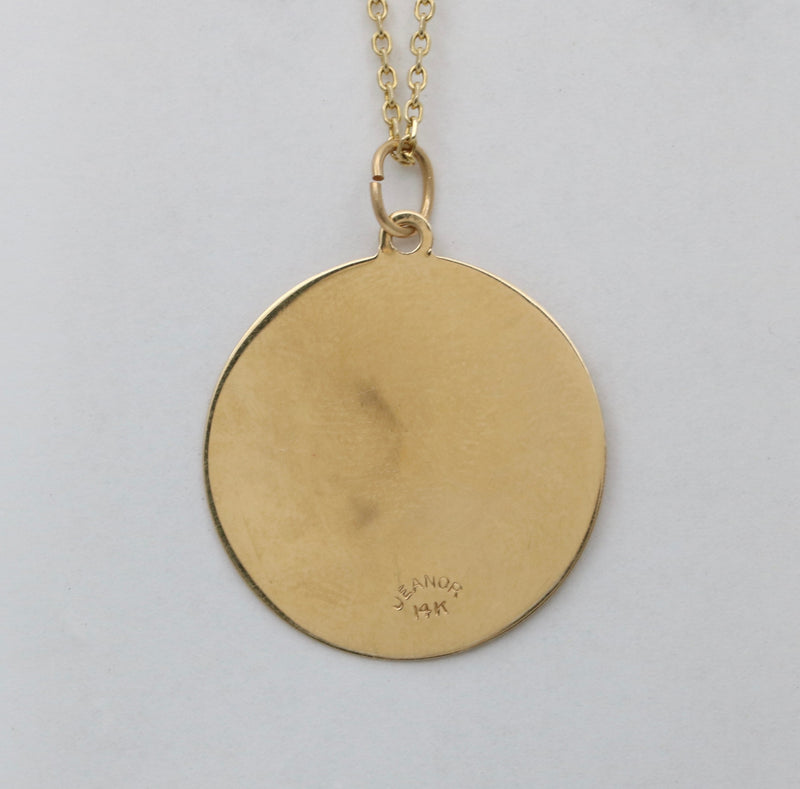 Vintage “I’ll Never Stop Loving You” 14K Gold Charm