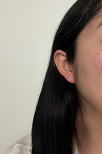 Turquoise and Diamond Evil Eye Stud Earrings