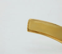 Sleek 18K Gold Collar, Necklace