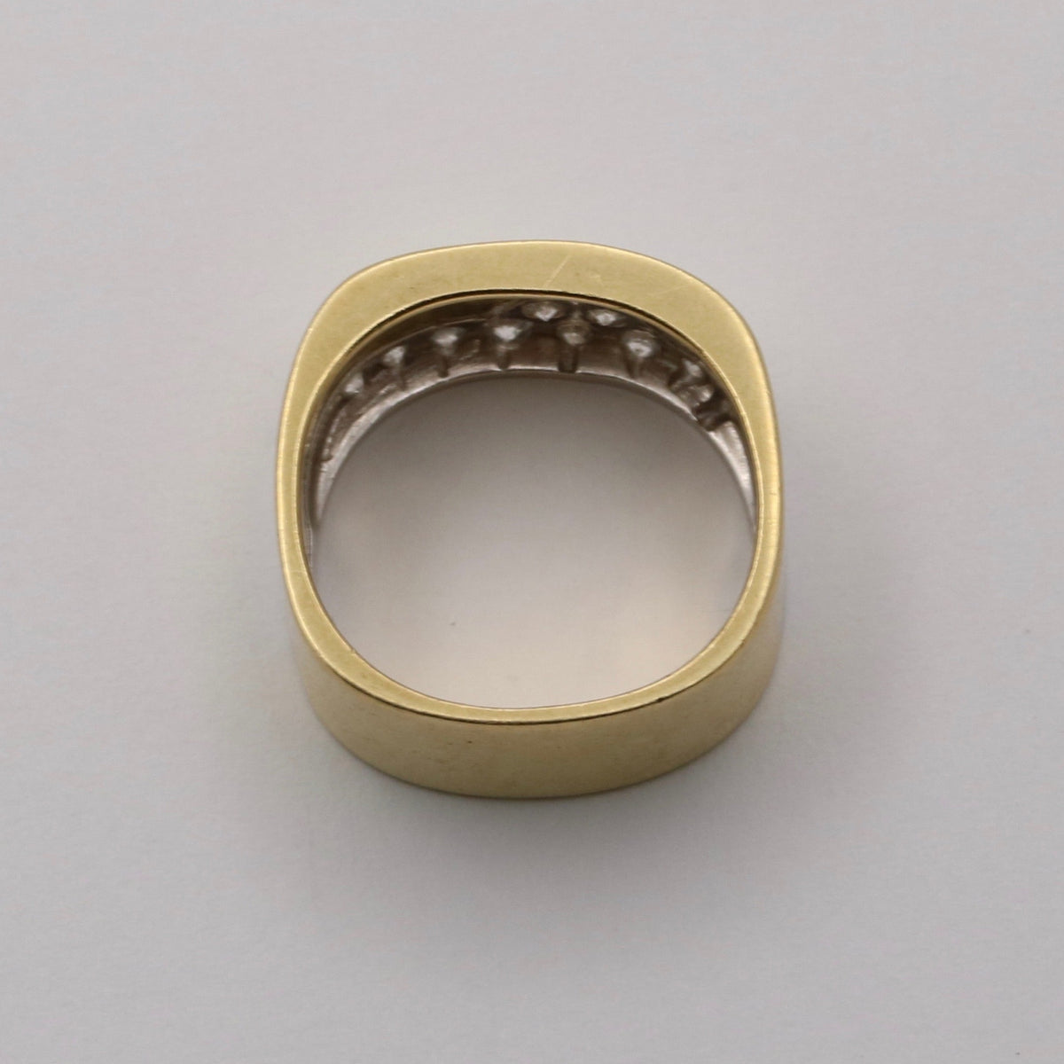 Vintage Diamond and 18K Gold Wonder Woman Band