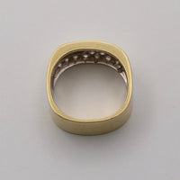 Vintage Diamond and 18K Gold Wonder Woman Band