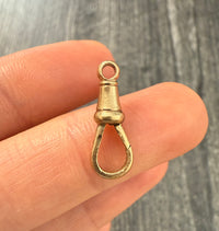 Antique 9K Gold Dog Clip