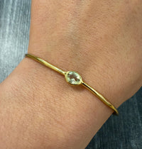 Ippolita 18K Gold and Lemon Quartz Bangle (Y)