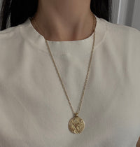 Vintage 14K Gold Anchor Link Chain, 25.25" Long