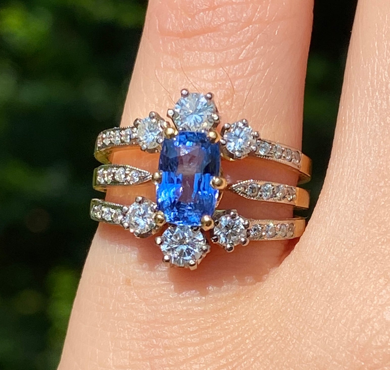 Bubbly One of a Kind Paraiba and Diamond Ring – Mark Henry Jewelry