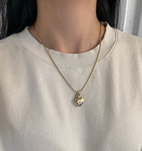 Vintage 14K Gold Tubular Snake Style Chain, 20" Long