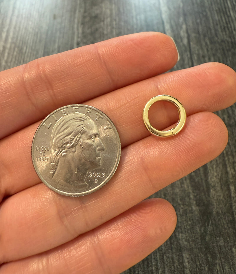 14K Gold Push-In Connector