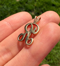 14K Gold Initial R Charm