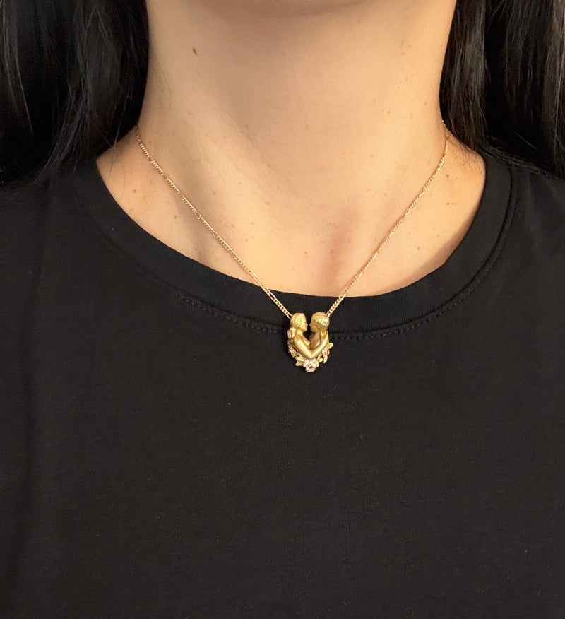 Carrera y Carrera Adam & Eve Diamond Necklace