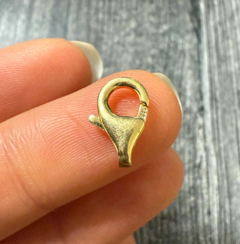 14K Gold Small Lobster Clasp