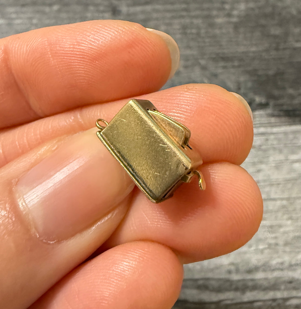 Vintage 14K Gold Toaster Charm
