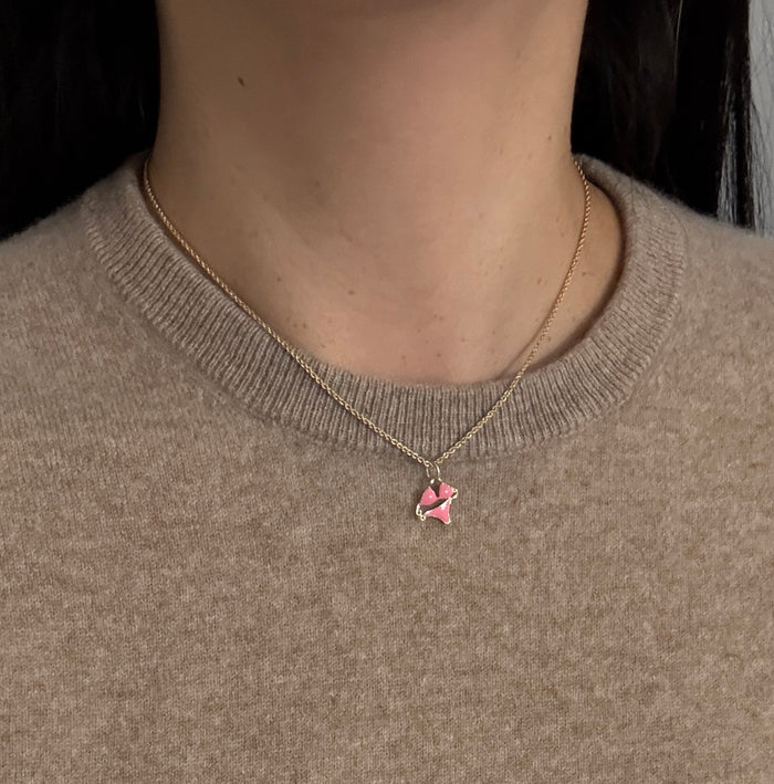 14K Gold Rope Chain, 16" Long