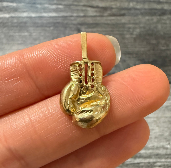 Vintage 14K Gold Boxing Glove Charm (A)