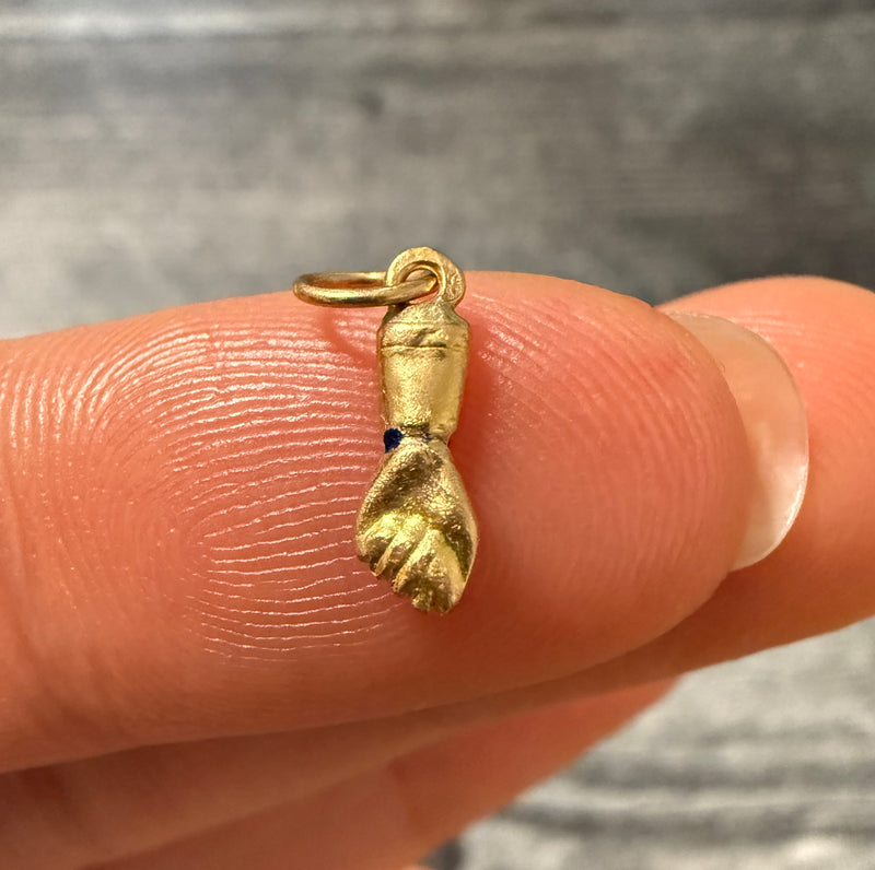 Mini 19K Gold Figa Charm (Y)