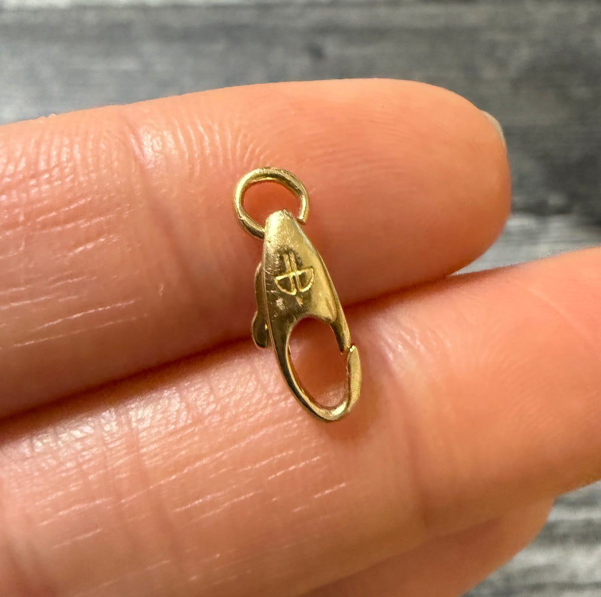 Elongated 14K Gold Lobster Clasp
