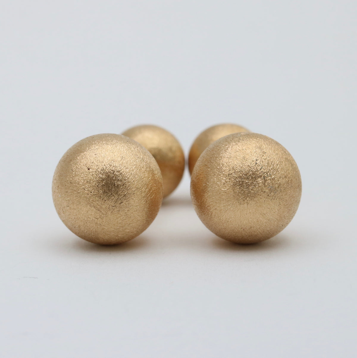 Vintage Tiffany & Co 14K Gold Ball Cufflinks